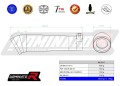 εξάτμιση τελικό DOMINATOR GP2 κατάλληλο για μοτοσυκλέτα Kawasaki ZX10R 2004 - 2005 2
