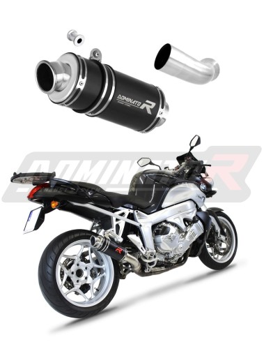 εξάτμιση τελικό DOMINATOR GP1 ΜΑΥΡΟ κατάλληλο για μοτοσυκλέτα BMW K1200R 2005 - 2009 6