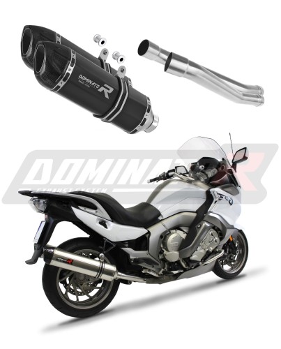 exhaust muffler DOMINATOR HP1 BLACK fits to BMW K1600 GT GTL 2011  2023 3