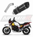 εξάτμιση σιγαστήρας DOMINATOR HP1 ΜΑΥΡΟ που ταιριάζει στη μοτοσυκλέτα Moto Guzzi V85 TT 2019 - 2020 6