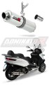 wydech tłumik DOMINATOR Okrągły pasujący do motocykla Piaggio MP3 500 2008 - 2022 5