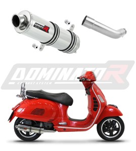 Piaggio Vespa GTS 125 2007 - 2012 εξάτμιση Σιγαστήρας ST + dB killer medium