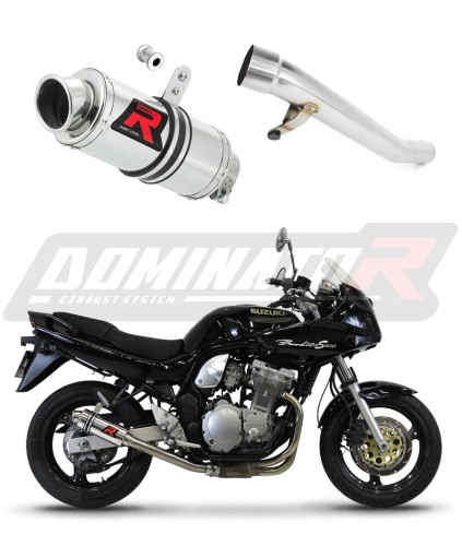 εξάτμιση τελικό DOMINATOR GP1 κατάλληλο για τη μοτοσυκλέτα Suzuki GSF BANDIT N / S 600 1995 - 1999 6