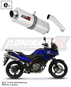 DL 650 V-STROM Εγκεκριμένο Τελικό Εξάτμισης OVAL 2004 - 2006