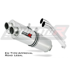 DL 1000 V-STROM Εγκεκριμένη Εξάτμιση OVAL 2002 - 2012