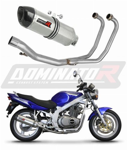 πλήρες σύστημα εξάτμισης με τελικό DOMINATOR Full System HP1 κατάλληλο για μοτοσυκλέτα Suzuki GS 500E 1989 - 2009 7