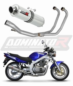 Suzuki GS 500E 1989 - 2009 Ολόκληρο σύστημα Πολλαπλή εξάτμιση Σιγαστήρας ST + dB killer medium