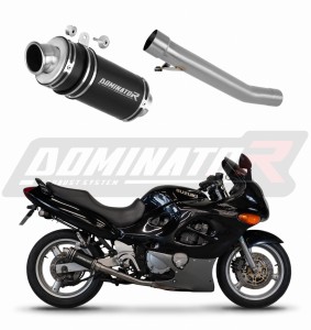 Suzuki GSXF 600 1998 - 2006 εξάτμιση Τελικό GP1 BLACK + dB killer medium