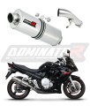 exhaust muffler DOMINATOR OV fits to Suzuki GSXF 650 2007  2016 6