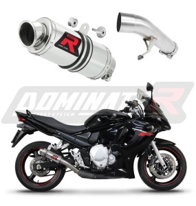 Suzuki GSXF 650 2007 - 2016 εξάτμιση Σιγαστήρας GP1 + dB killer medium