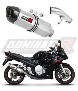 Suzuki GSXF 650 2007 - 2016 εξάτμιση Τελικό HP1 + dB killer medium