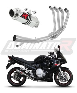 Suzuki GSXF 650 2007 - 2016 Ολόκληρο σύστημα Πολλαπλή εξάτμιση Σιγαστήρας GP1 + dB killer