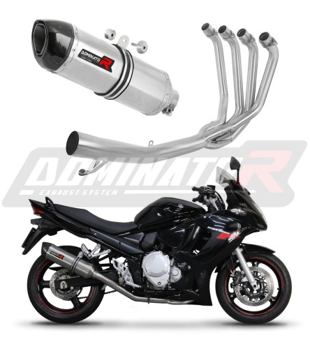 kompletny układ wydechowy z tłumikiem DOMINATOR Full System HP1 pasujący do motocykla Suzuki GSXF 650 2007 - 2016 7