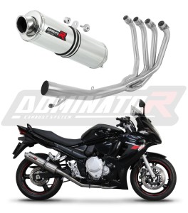 Suzuki GSXF 650 2007 - 2016 Ολόκληρο σύστημα Πολλαπλή εξάτμιση Σιγαστήρας ST + dB killer