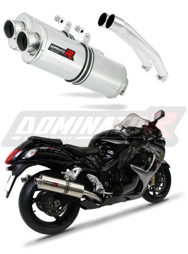 wydech tłumik DOMINATOR Owalny pasujący do motocykla Suzuki GSXR 1300 Hayabusa 2008 - 2019 6