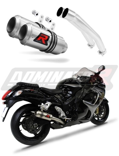εξάτμιση τελικό DOMINATOR GP κατάλληλο για μοτοσυκλέτα Suzuki GSXR 1300 Hayabusa 2008 - 2019 6
