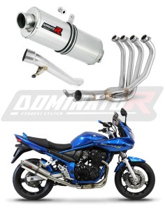 Suzuki GSF 650 BANDIT N / S 2005 - 2006 Full system Πολλαπλή εξάτμιση Σιγαστήρας OV + dB killer μεσαίος