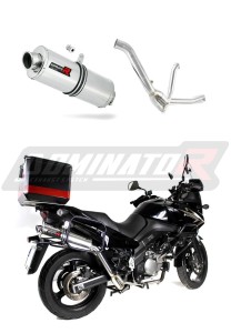 Suzuki DL 650 V Strom 2007 - 2011 εξάτμιση Σιγαστήρας OV + dB killer medium