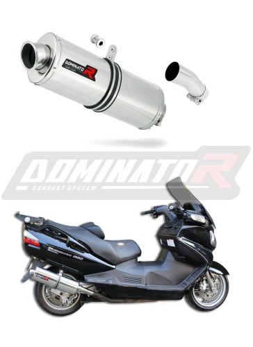 wydech tłumik DOMINATOR Owalny pasujący do motocykla Suzuki BURGMAN 650 - 2013  7