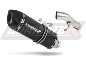Suzuki GSX 1250 FA 2010 - 2016 εξάτμιση Τελικό HP1 BLACK + dB killer medium