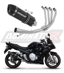 Suzuki GSX 1250 FA 2010 - 2016 Πλήρες σύστημα Πολλαπλή εξαγωγής Εξάτμιση Σιγαστήρας HP1 BLACK + dB killer