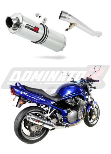 exhaust muffler DOMINATOR ROUND fits to Suzuki GSF BANDIT 600 2000  2004 5