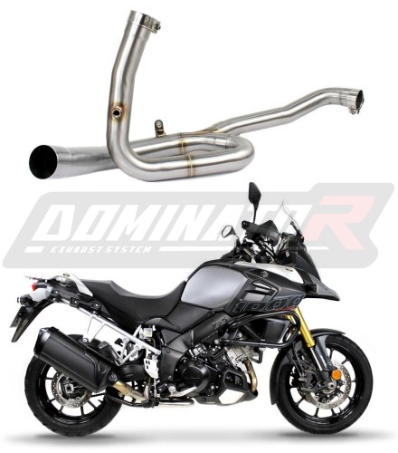 decat μεσαίο καζανάκι DOMINATOR Mid Pipe κατάλληλο για τη μοτοσυκλέτα DL 1000 V-Strom 2014 - 2016 5