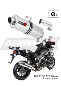 DL 1000 V-STROM Εγκεκριμένο Τελικό Εξάτμισης OVAL 2017 - 2020