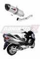 εξάτμιση τελικό DOMINATOR HP1 κατάλληλο για μοτοσυκλέτα Suzuki BURGMAN 400 2007 - 2016 6