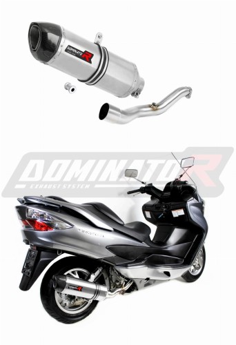 εξάτμιση τελικό DOMINATOR HP1 κατάλληλο για μοτοσυκλέτα Suzuki BURGMAN 400 2007 - 2016 6