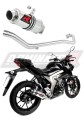 πλήρες σύστημα εξάτμισης με σιγαστήρα DOMINATOR Full System GP1 κατάλληλο για τη μοτοσυκλέτα Suzuki GSX S 125 2017 - 2019 5