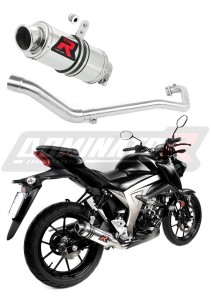 Suzuki GSX S 125 2017 - 2019 Ολόκληρο σύστημα εξάτμισης Πολλαπλή εξάτμιση Τελικό GP1 + dB killer medium