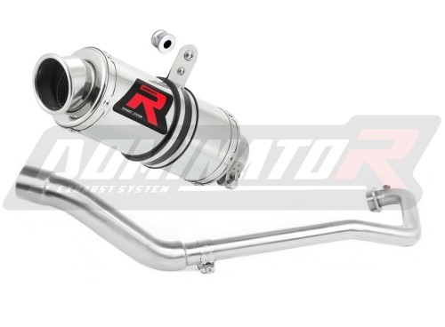πλήρες σύστημα εξάτμισης με σιγαστήρα DOMINATOR Full System GP1 κατάλληλο για μοτοσυκλέτα Suzuki GSX R 125 2017 - 2019 3