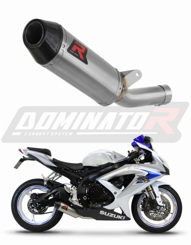 Suzuki GSXR 600 K8 K9 L0 2008 - 2010 εξάτμιση Σιγαστήρας HP3 LOW LEVEL + dB killer medium