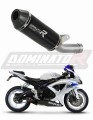 Suzuki GSXR 600 K8 K9 L0 2008 - 2010 εξάτμιση Σιγαστήρας HP3 BLACK LOW LEVEL + dB killer medium