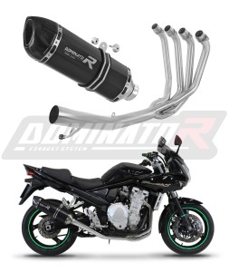 Suzuki GSF 1250 N / S BANDIT 2007 - 2016 Ολόκληρο σύστημα Χταπόδι εξάτμιση Τελικό HP1 BLACK + dB killer medium
