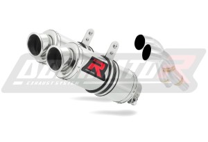 Triumph STREET TRIPLE 675 2007 - 2012 εξάτμιση Σιγαστήρας GP1 + dB killer medium