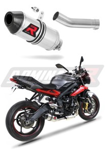 Triumph STREET TRIPLE 675 R / S / RS 2013 - 2016 εξάτμιση Σιγαστήρας HP3 + dB killer medium