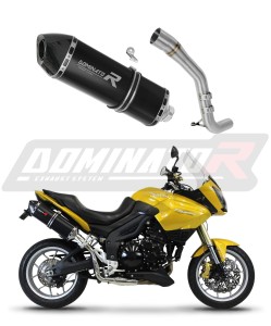 Triumph Tiger 1050 2006 - 2012 εξάτμιση Σιγαστήρας HP7 BLACK + dB killer medium