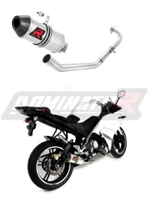 Yamaha YZF R125 2008 - 2013 Πλήρες σύστημα Πολλαπλή εξάτμισης Σιγαστήρας HP3 + dB killer medium