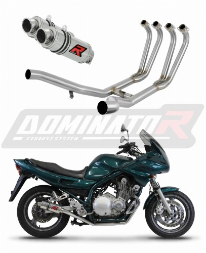 complete exhaust system with muffler DOMINATOR Full System GP1 fits to Yamaha XJ 900 Diversion 1994  2003 7
