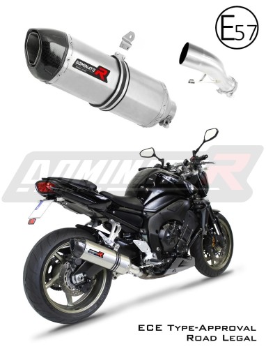 εξάτμιση τελικό DOMINATOR Εγκεκριμένη HP1 κατάλληλη για μοτοσυκλέτα YAMAHA FZ1 1000 FAZER 2006 - 2015 8