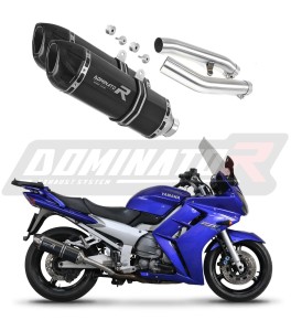 Yamaha FJR 1300 εξάτμιση Τελικό HP1 BLACK + dB killer medium