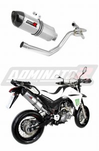 XT 660 R εξάτμιση Σιγαστήρας HP1 + πλευρική πολλαπλή 2004 - 2016 + dB killer medium
