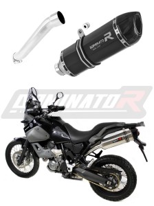 Yamaha XT 660 Z TENERE 2008 - 2016 εξάτμιση Σιγαστήρας HP1 BLACK + dB killer medium