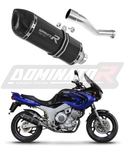 Yamaha TDM 850 Δεξιά Πλευρά 1996 - 2001 εξάτμιση Τελικό HP1 BLACK + dB killer medium