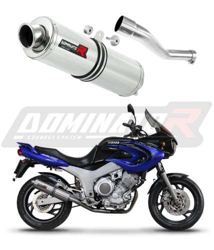εξάτμιση σιγαστήρας DOMINATOR Στρογγυλός κατάλληλος για μοτοσυκλέτα Yamaha TDM 850 Δεξιά Πλευρά 1996 - 2001 6
