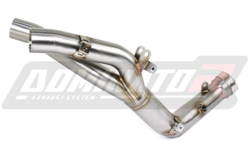 decat μεσαίο σιλανσιέ DOMINATOR Mid Pipe συμβατό με μοτοσικλέτα YZF R1 1000 RN19 2007 - 2008 3