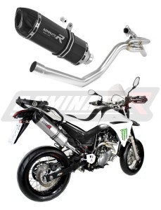 Yamaha XT 660 X 2004 - 2016 πλευρική πολλαπλή εξάτμιση Σιγαστήρας HP1 BLACK + dB killer medium