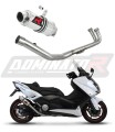 πλήρες σύστημα εξάτμισης με τελικό DOMINATOR Full System GP1 κατάλληλο για μοτοσυκλέτα Yamaha XP 530 T-MAX 2012 - 2016 6